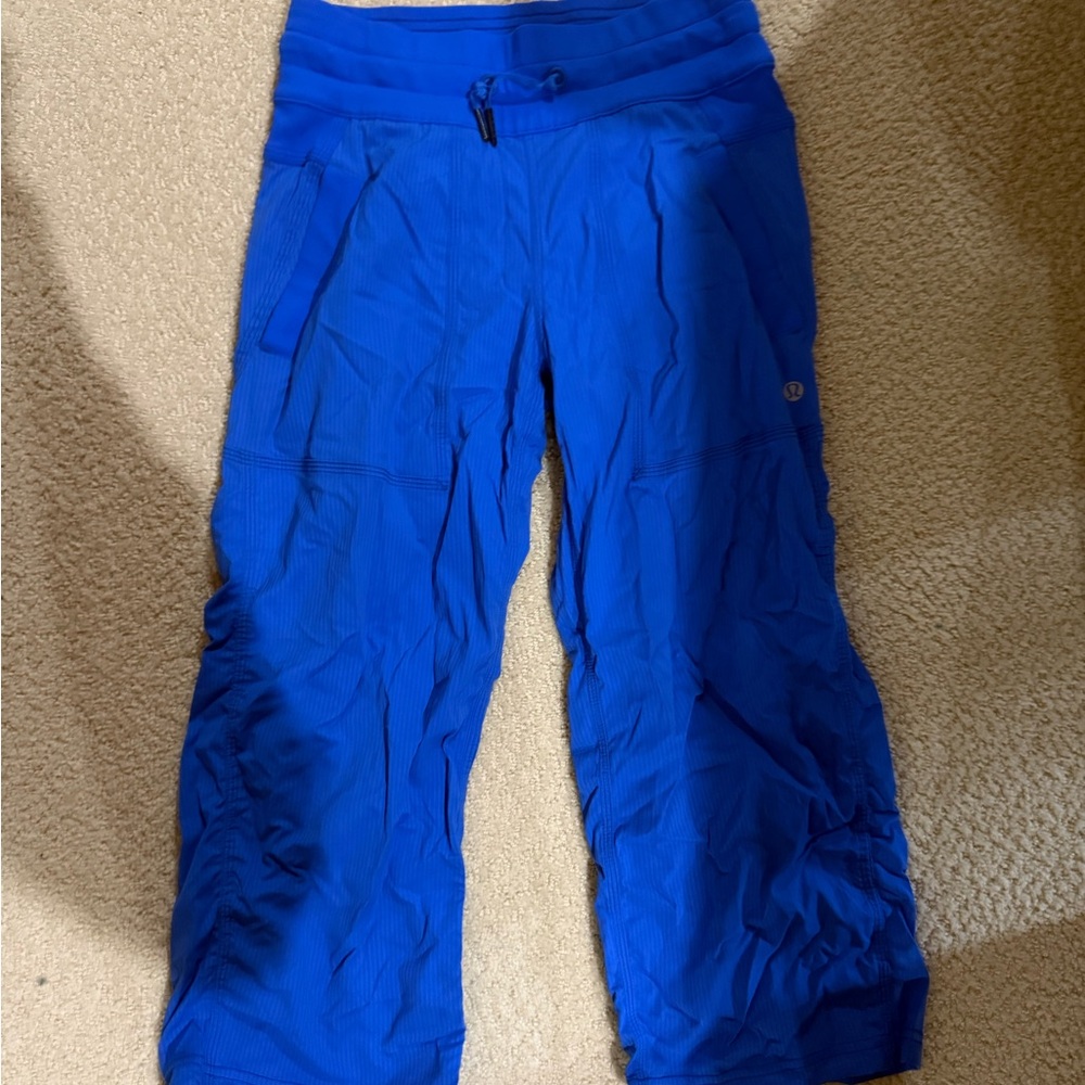lululemon athletica Blue Capris